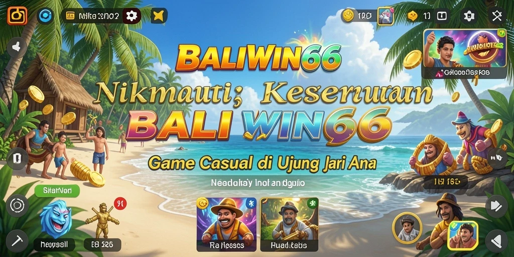 Tampilan gameplay seru dari BALIWIN66 yang mudah dipahami.