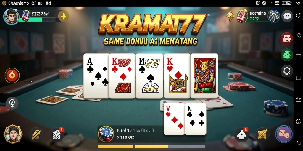Tampilan gameplay KRAMAT77 yang seru dan menarik