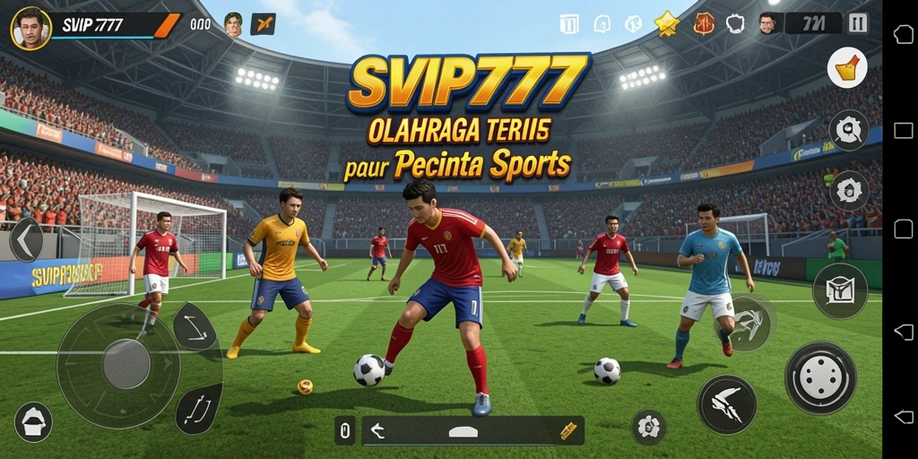 Tampilan gameplay menarik dalam SVIP777 yang menampilkan aksi olahraga seru.