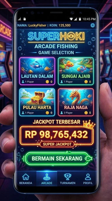 Antarmuka superhoki yang modern dan sederhana.